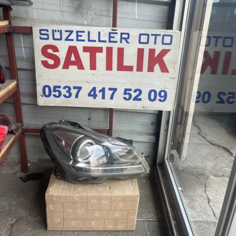 Mercedes headlamp sağ far 